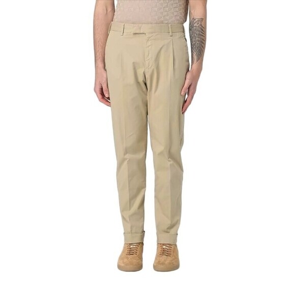 Pt Torino Classic Fit Straight Pants With Subtle Sheen - NWT